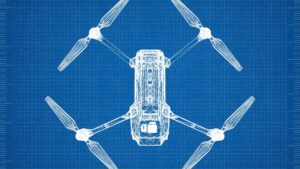 Plan d'un drone