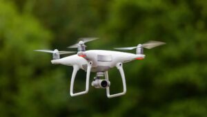 Drone en plein vol