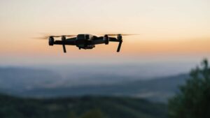 Drone en plein vol