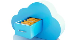 stockage cloud représentation